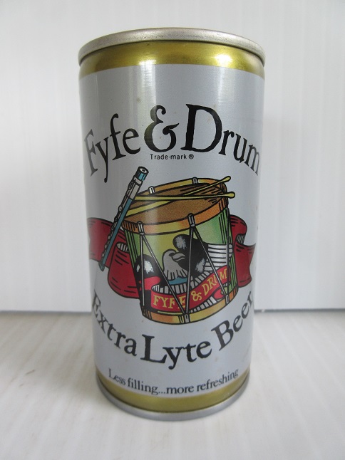 Fyfe & Drum Extra Lyte Beer - crimped - Click Image to Close